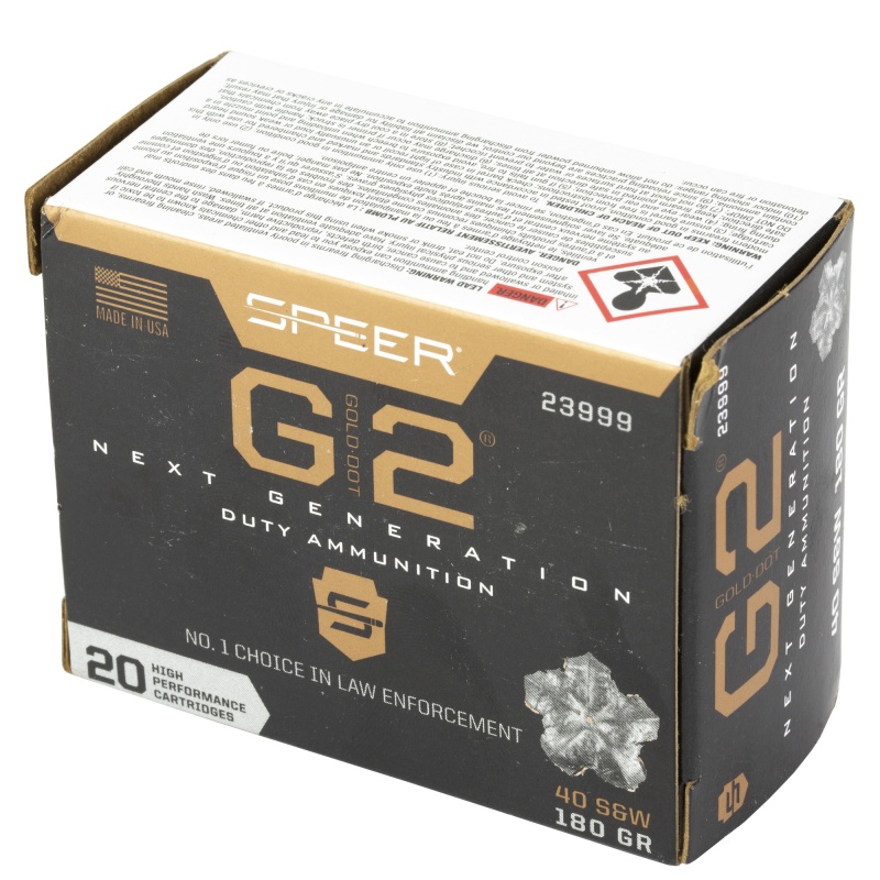 Speer Ammunition Gold Dot G S W Grain Gold Dot Hollow Point