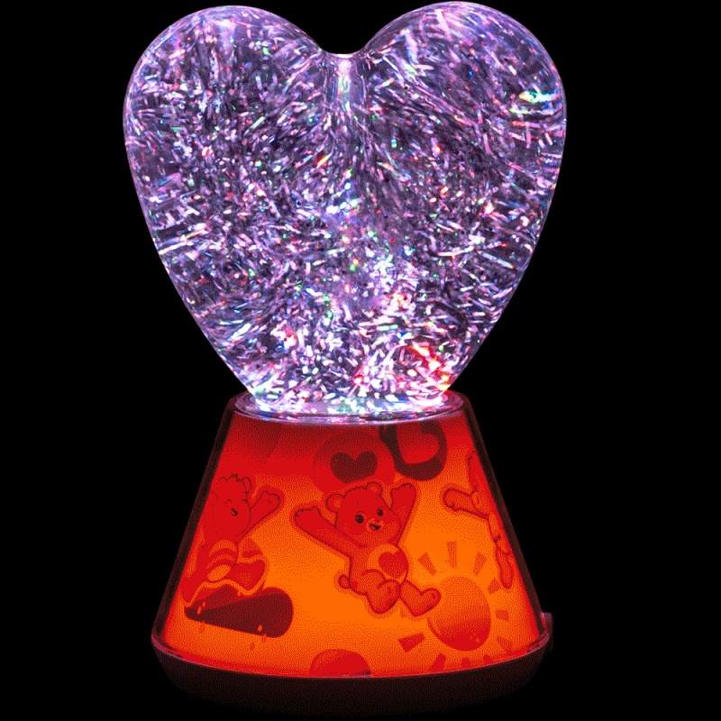Care Bears™ Glitter Heart Lamp