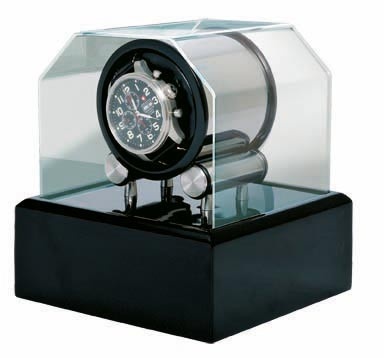 Orbita Futura Programmable Single Watch Winder In Black Laquer