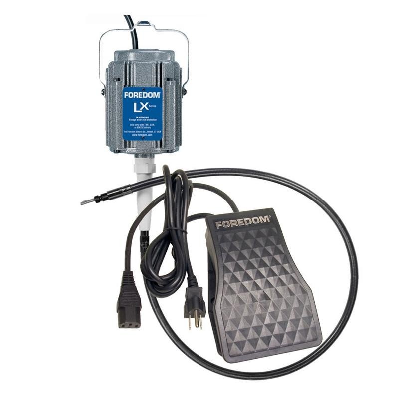 Foredom Stone Setters Hang-Up Motor With Foot Speed Control Model, M.Lx-Txr