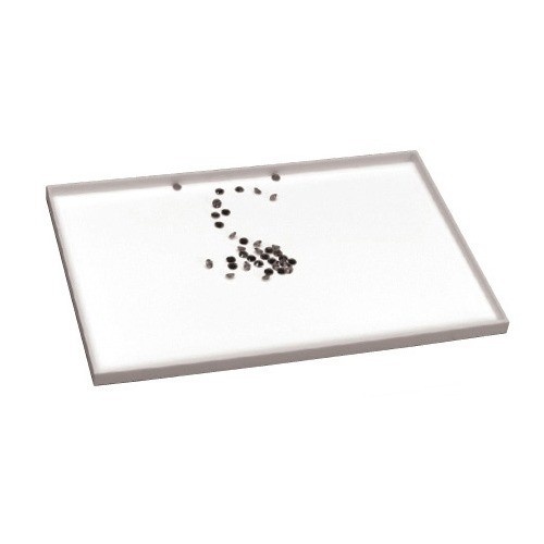Extra-Large Sorting Trays In White, 12" L X 8" w