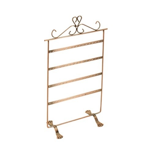 4-Level Earring Stands In Copper