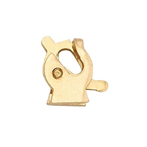 14K Yellow Gold Safety Catch