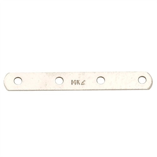 14K White 4-Strand Pearl Divider
