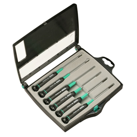 Miniature Electric Screwdriver Sets - 1.6-2.4 mm ∅ High Precision