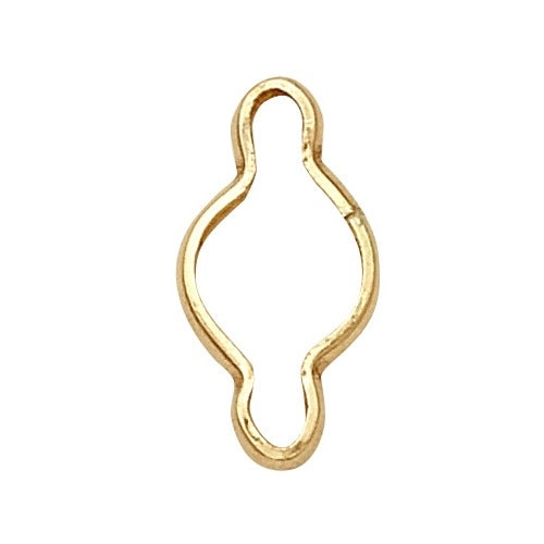 14k Yellow 2-Ring Round Wrap Tite 5 Mm