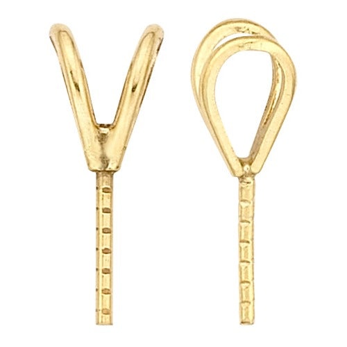 14K Yellow Light Weight Pearl Pendant