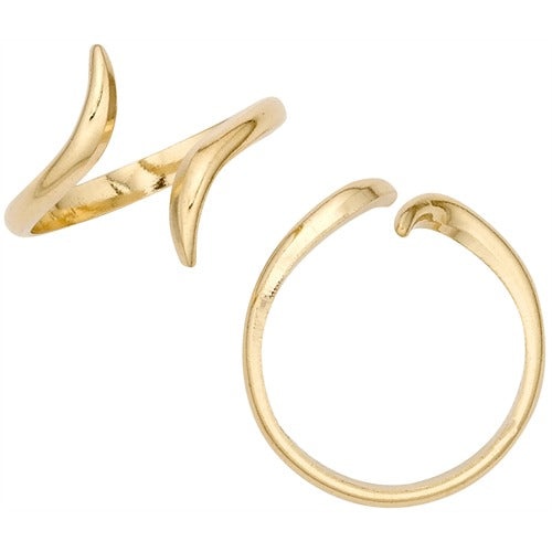 14K Yellow By-Pass Shank