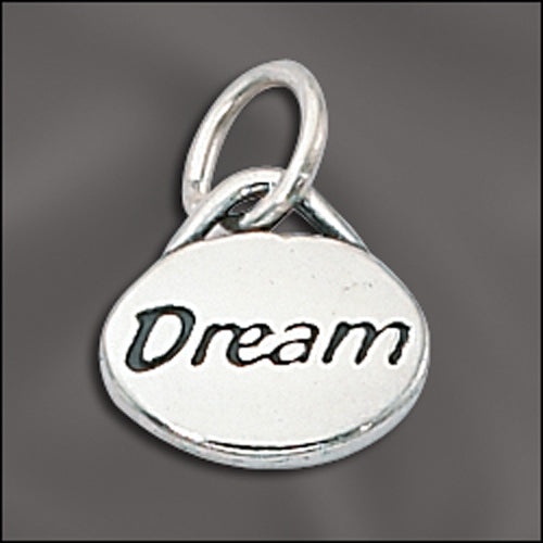 Sterling Silver Dream Message Charm