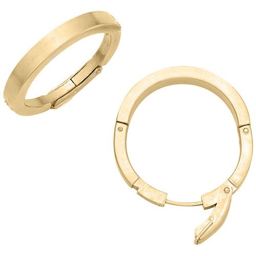Finger Fit Shank Ring in 14k White, 14k Yellow, 18k Yellow or Platinum - Sizes 5 to 9