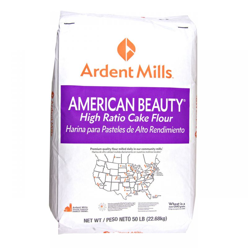 American Beauty Hi-Rise Cake Flour 50Lb