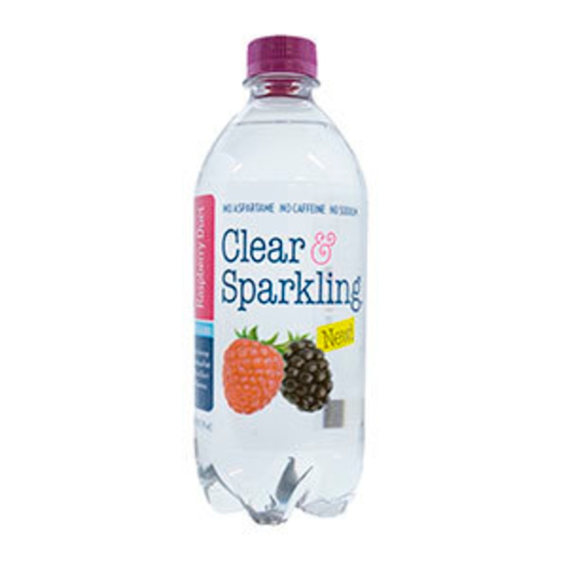 Raspberry Duet Clear & Sparkling Water 6/4Pk 20Oz