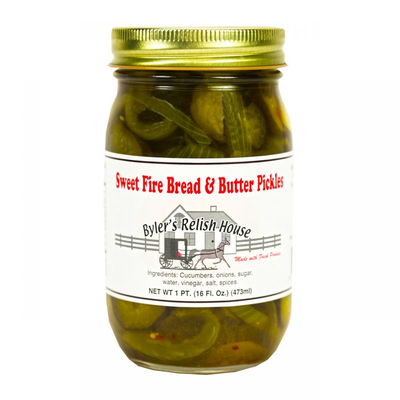 Spicy Bread & Butter Pickles 12/16Oz