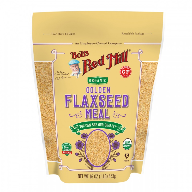 Gluten Free Organic Golden Flaxseed Meal 4/16Oz