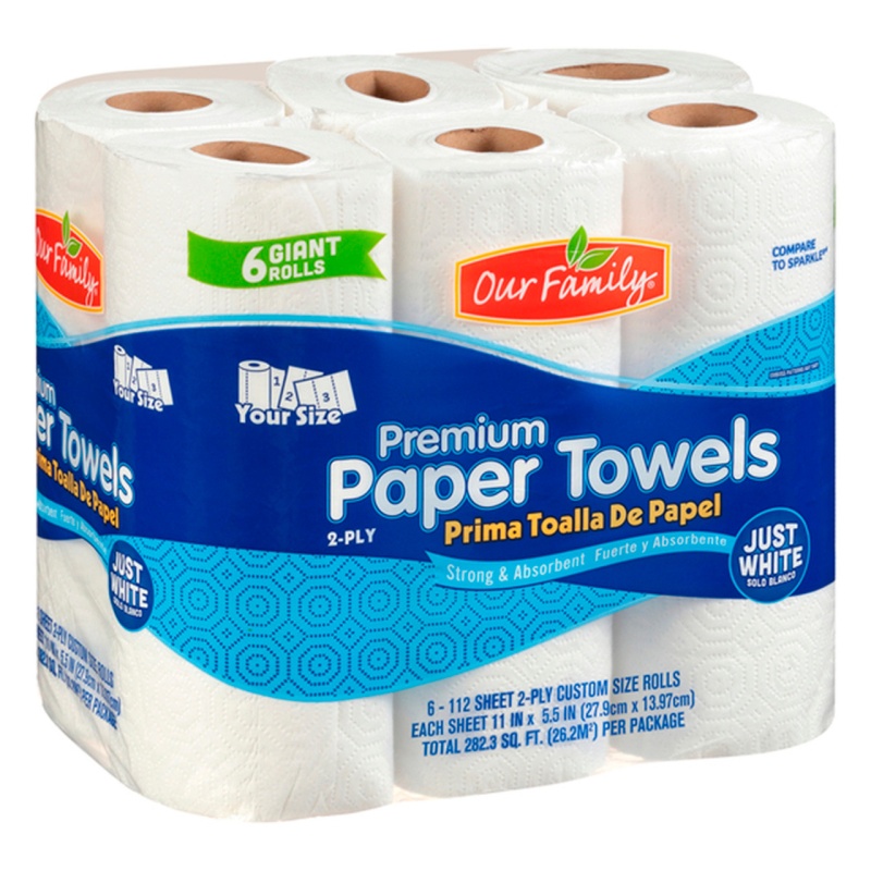 Select-A-Size Paper Towels Giant Rolls 6Ct