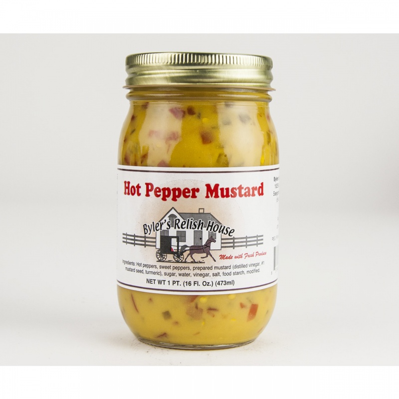 Hot Pepper Mustard 12/16Oz