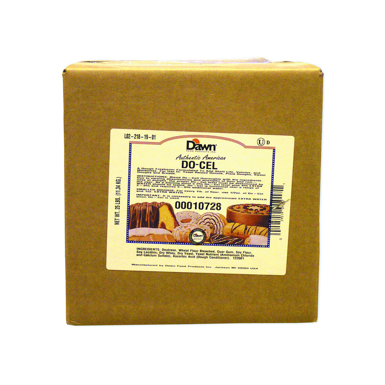 DoCel Dough Conditioner 25Lb