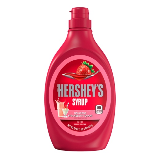 Hershey's Strawberry Syrup 12/22 Oz – Sweeten Your Treats!