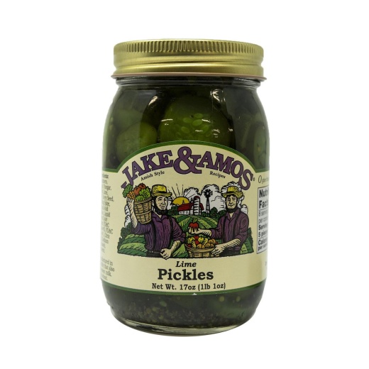 Jake & Amos® Lime Pickles 12/17Oz