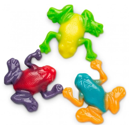 Gummi Rainforest Frogs 4/5Lb - Colorful and Delicious Gummy Treats