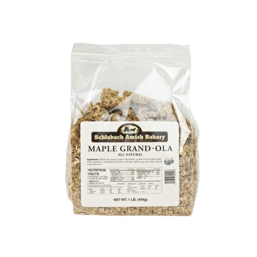 Natural Maple Grand-Ola Granola 12/1Lb
