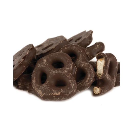 Bulk Dark Chocolate Mini Pretzels - 15Lb