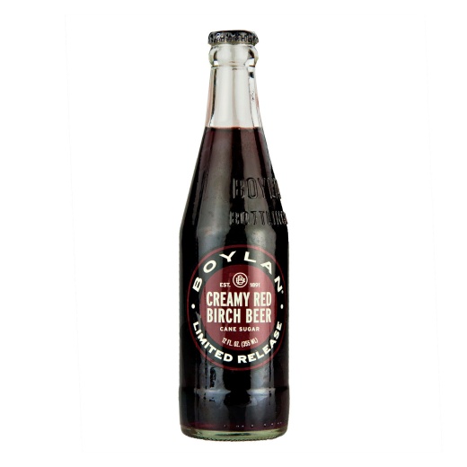 Boylan's Cane Sugar Creamy Red Birch Beer – 24 Pack