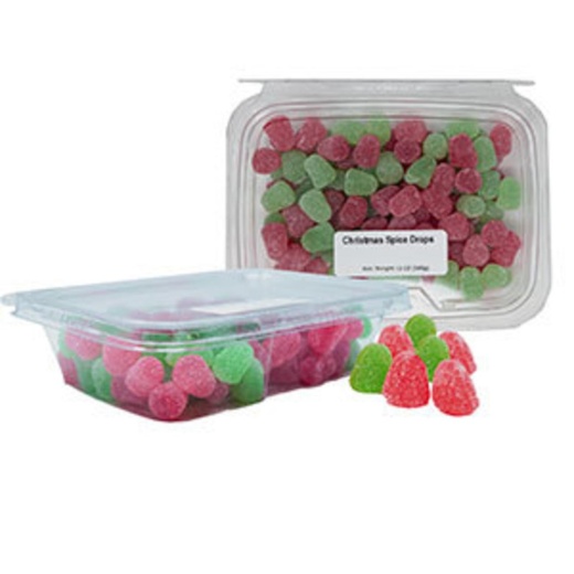Christmas Spice Drops - 12 Oz Chewy Candies