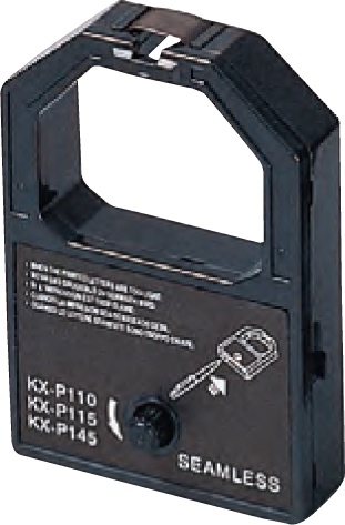 Panasonic OEM KX-P145 Compatible Printer Ribbon: Black, 6pcs/Pack