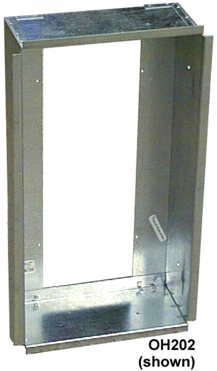 3 Gang Flush Housing-----Steel. Use With Of203 /G Series Frame