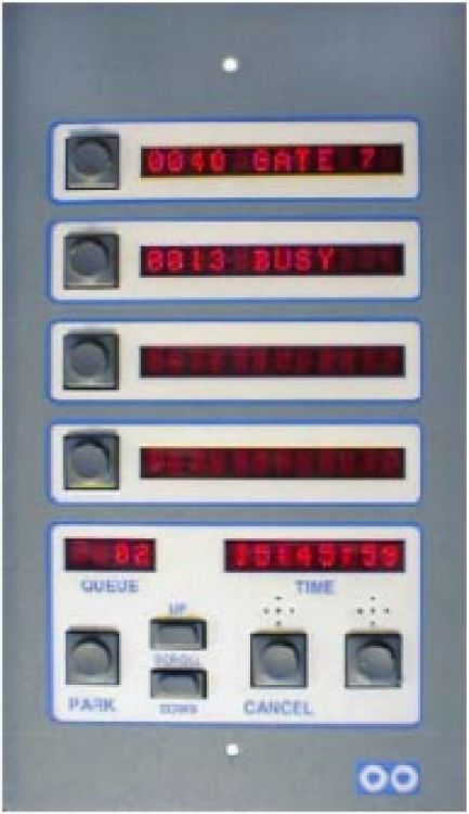 Digital Annunciator Display(S). Use With Bbf863 Flush Backbox Or With Bbs863 Surface Backbox Or With Bbd905 Desk Adapter