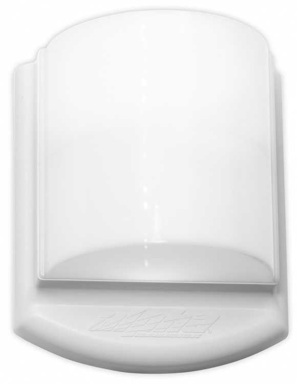 Combination Led Corridor Dome Light & Sonalert Buzzer, 24Vdc. Single-Color (White). Mounts Over Single-Gang Or Double-Gang Electrical Box. Includes One Cdl-Div Dome Light Divider