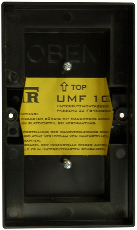 Flush Housing For Fs1000 /1500. Used With The Fs1000 And/Or Fs1500 Series Stations To Mount Them Flush Into The Wall