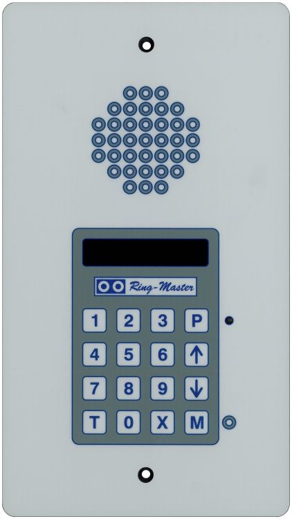 Clean Room Ring Master Station. Use With Bbf863 Flush Backbox Or With Bbs863 Surface Backbox Has Film Foil Front Plate