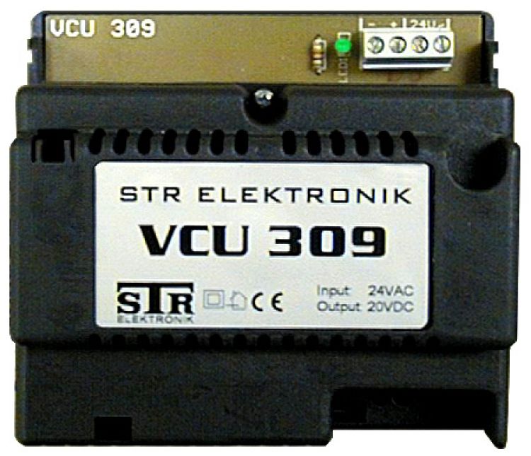 Apt Videointercom Control Unit. Requires 1- T2440 Transformer. Use One For Each 30 (Or Less) Apt. Monitor Stations