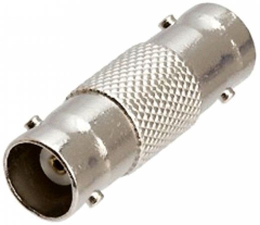 Female to Female BNC Connector - Inline Type with One (1) Male BNC Connector at Each End