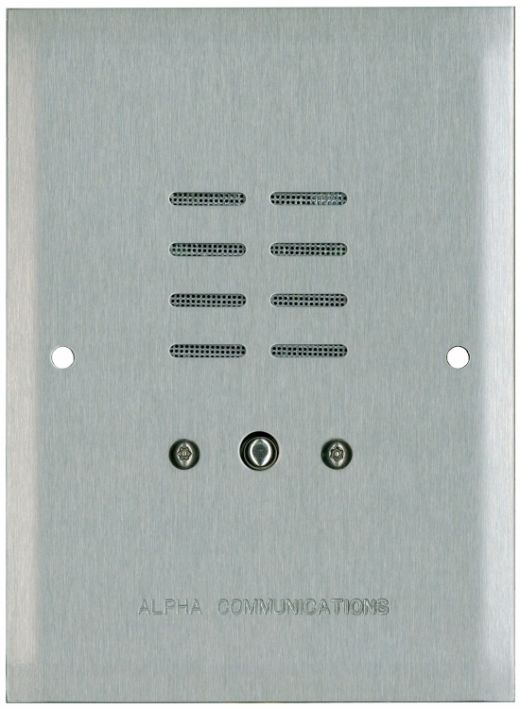 1 Button Remote Station - St St for Intercom Systems