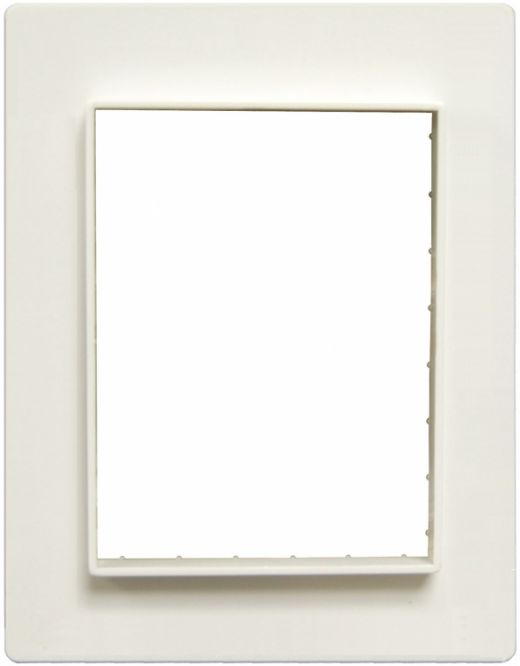 IS543 Adapter Plate - White Plastic for IS543 or Equivalent Intercom Station