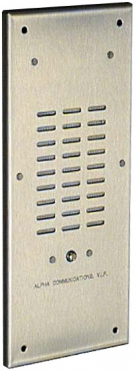 Alpha Communications VI402S001FSE QwikBUS Surface St. Steel Audio Door Station