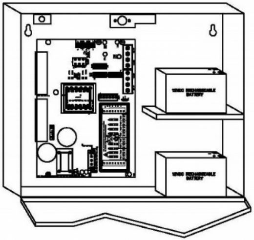 A-4800 Sys Power Supply+Bbu-8A - Reliable Power Solution for Area of Rescue Systems