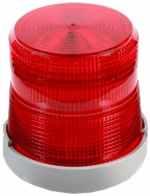 24Vac 20Watt Halogen Beacon-Red - Nema 4X Enclosure