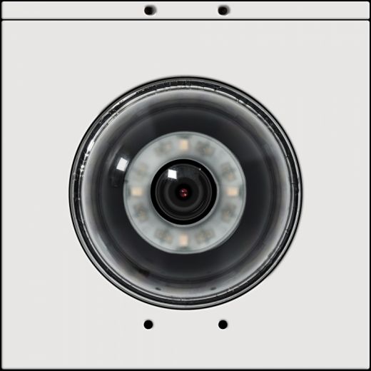 Qwikbus Col Camera Modul-White: High-Resolution Surveillance Solution for Alpha Communications Systems