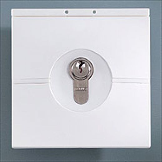 Key Switch Module Only - White, 2 Dry Contacts, Requires PHZ Key Cylinder Unit