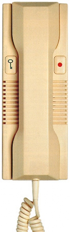 3 Wire Wall Handset-Buzz-Ivory