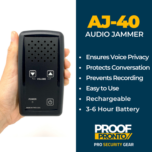AJ-40 Audio Jammer Voice Privacy Device
