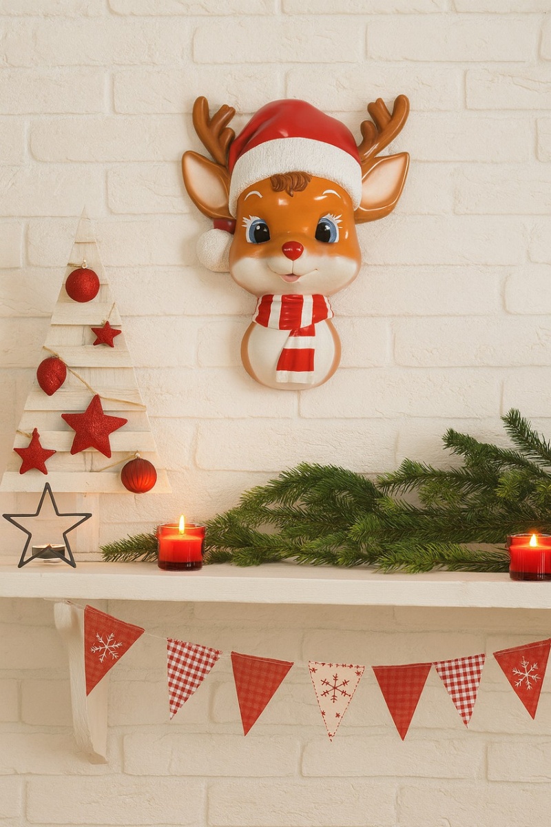 Cute Reindeer Wall Decor