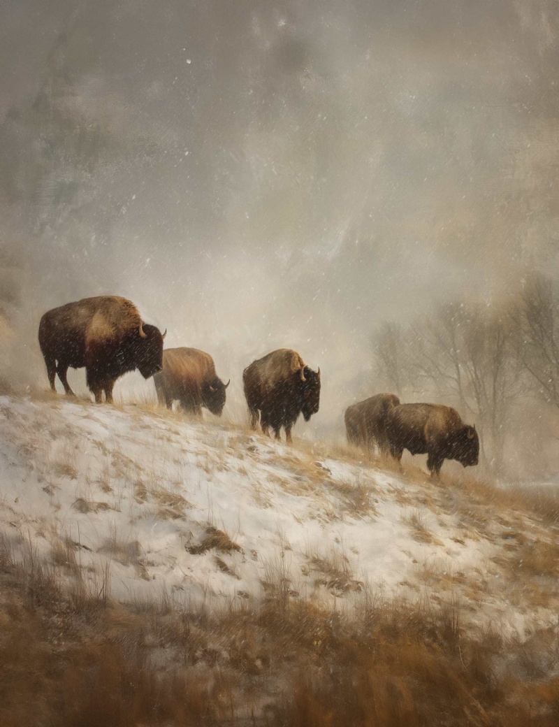 The Herd Giclee