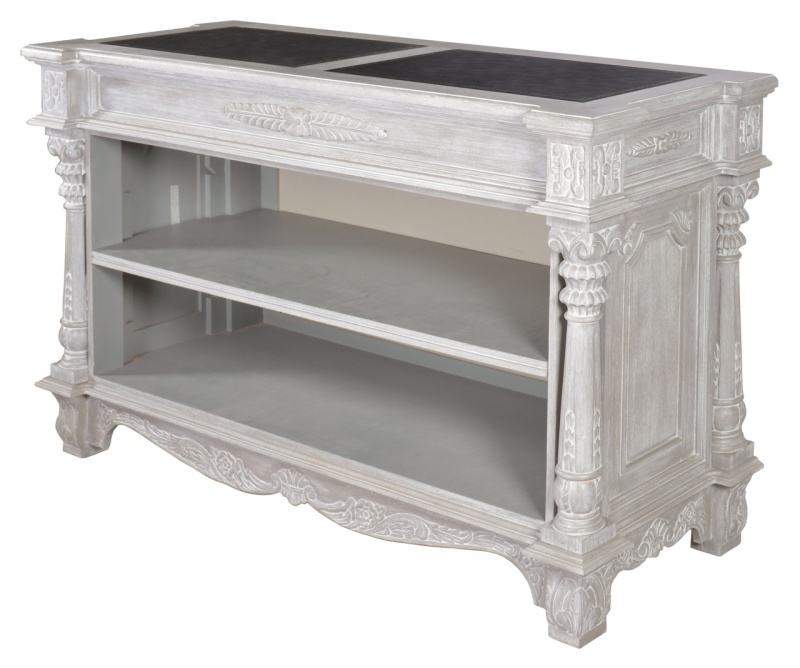Mystique Gray Monarch Bookcase