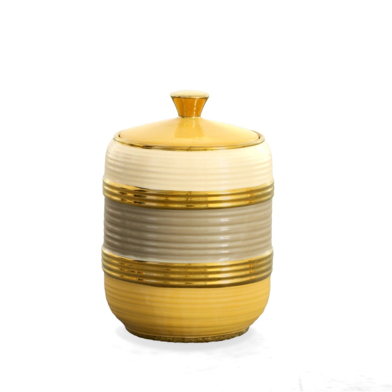 Modern Farmhouse Cannister With Lid