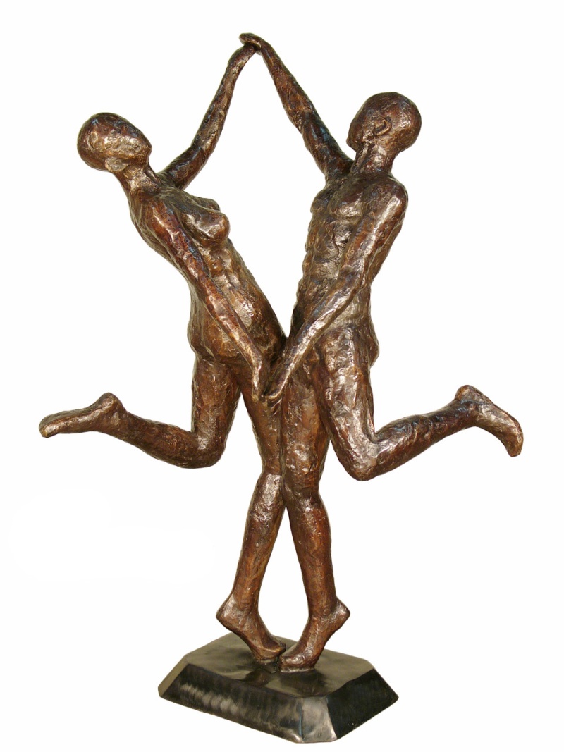 Modern Man And Woman Dancing